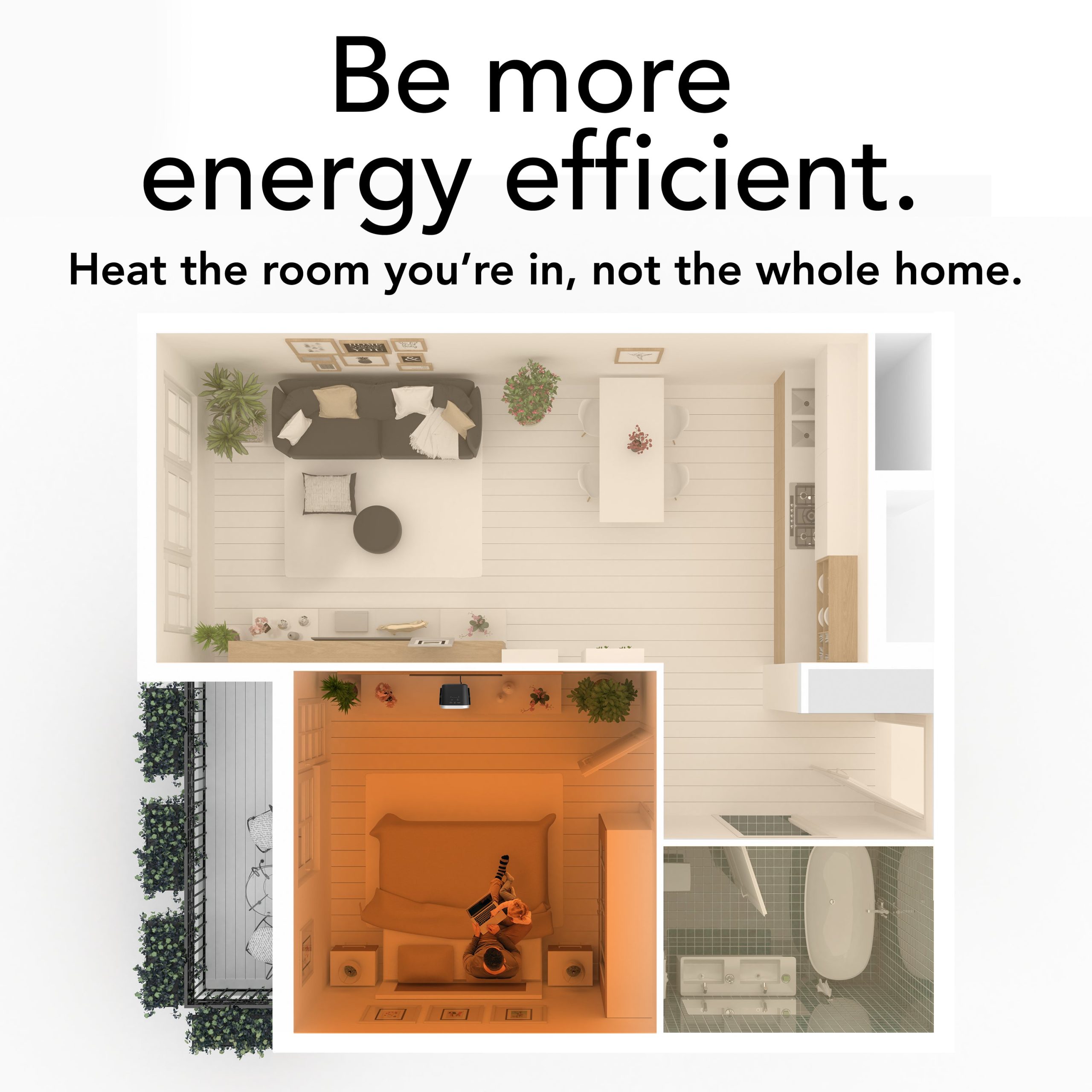 VC-01 Personal Ceramic Space Heater - Image 8